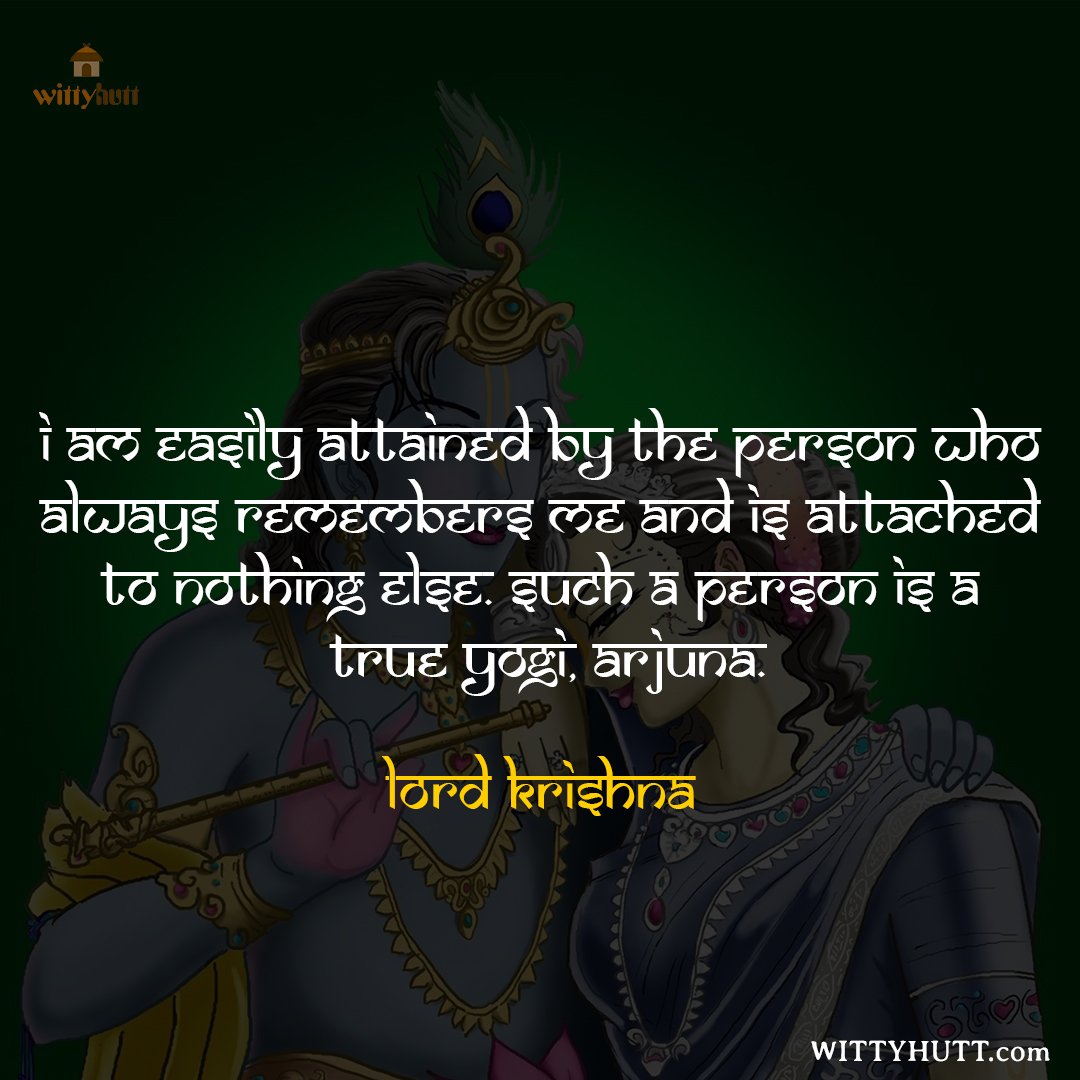 35 Most Powerful Lord Krishna Quotes From Bhagavad Gita - Wittyhutt