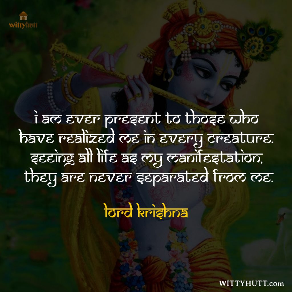 35 Most Powerful Lord Krishna Quotes From Bhagavad Gita - Wittyhutt
